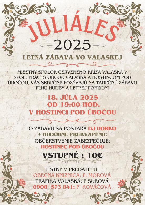Juliáles 2025