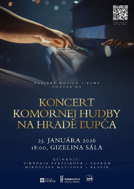 Koncert komornej hudby na hrade Ľupča