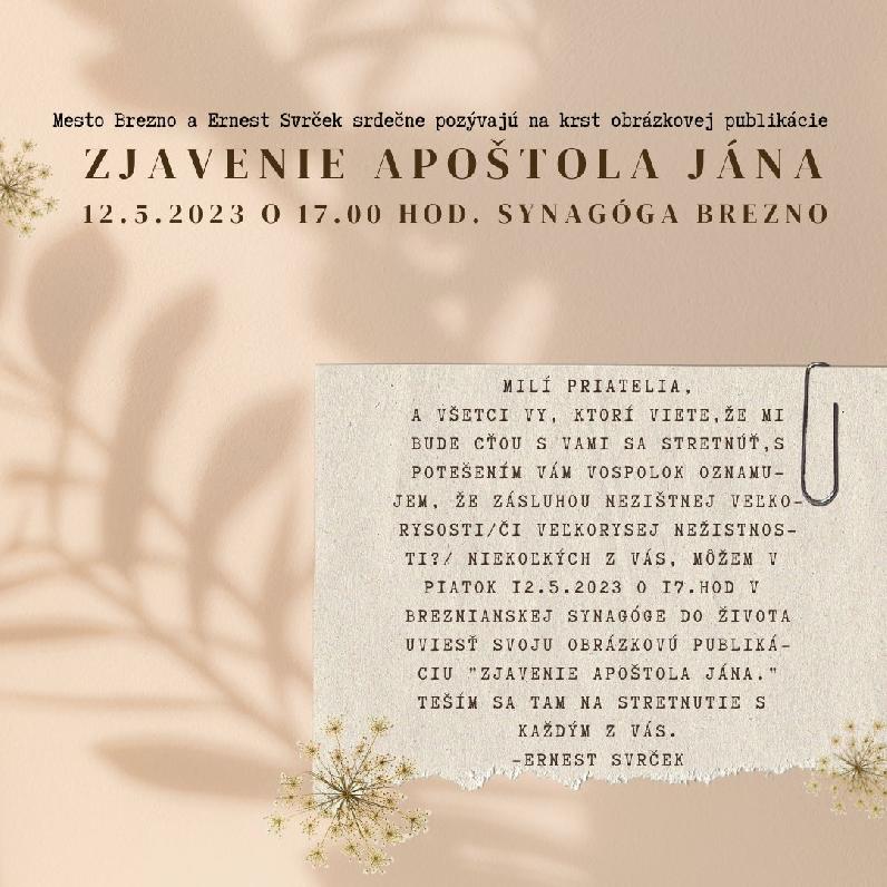 Ernest Svrček - Zjavenie apoštola Jána 