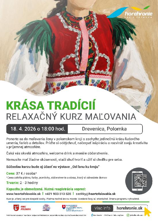 Relaxačny kurz maľovania - Krása tradícií