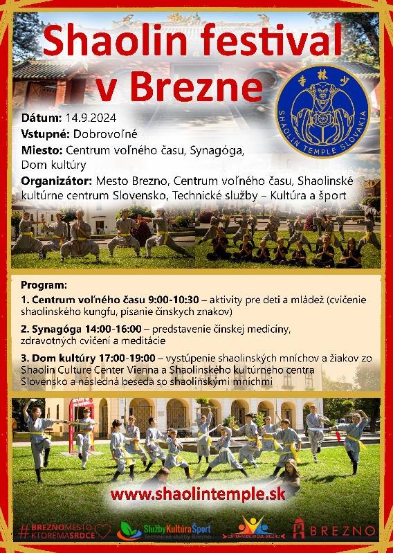 Shaolin festival v Brezne