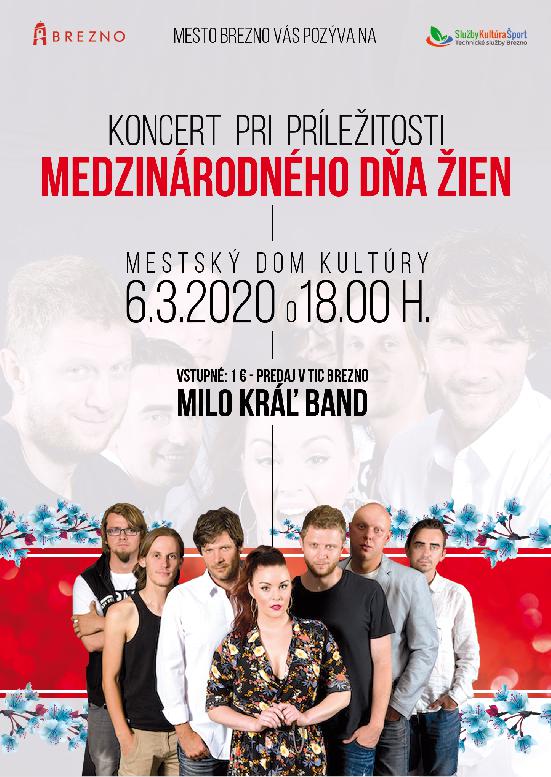 MILO KRÁĽ BAND - KONCERT SA NEUSKUTOČNÍ