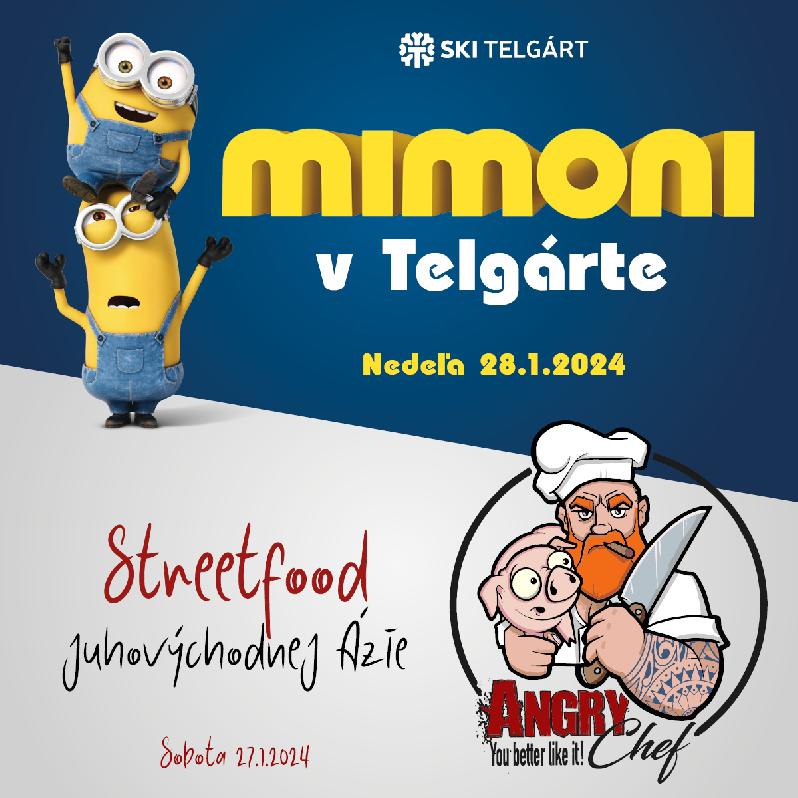 Mimoni a Streetfood v Ski Telgárt