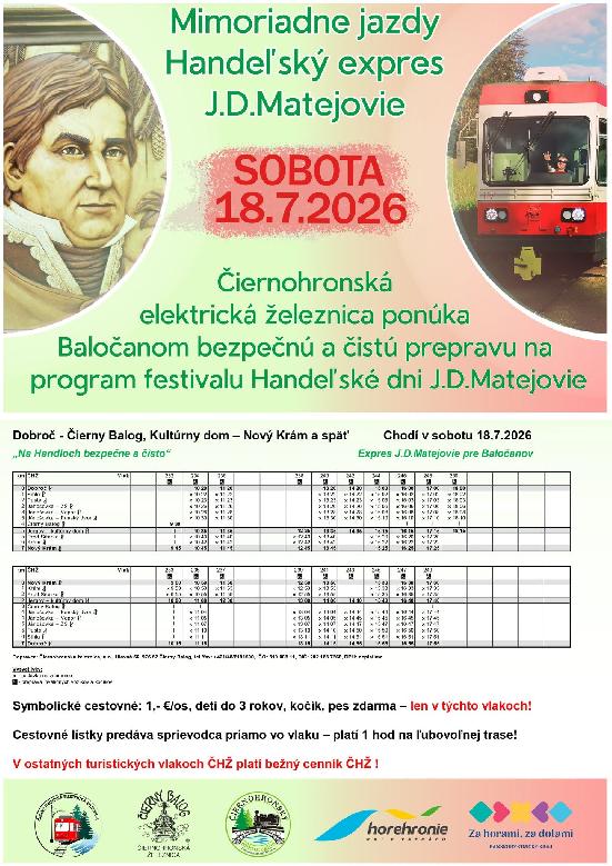 Mimoriadne jazdy Handelský expres