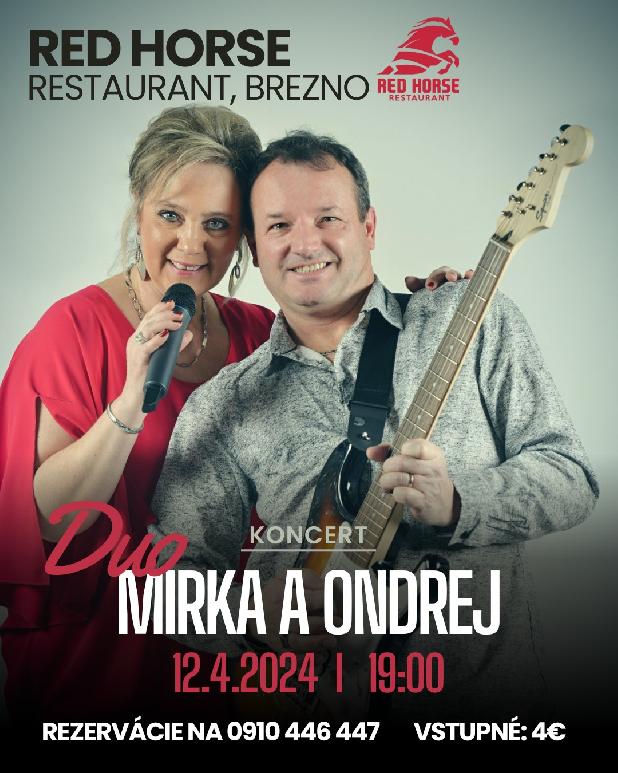 Koncert DUO Mirka a Ondrej