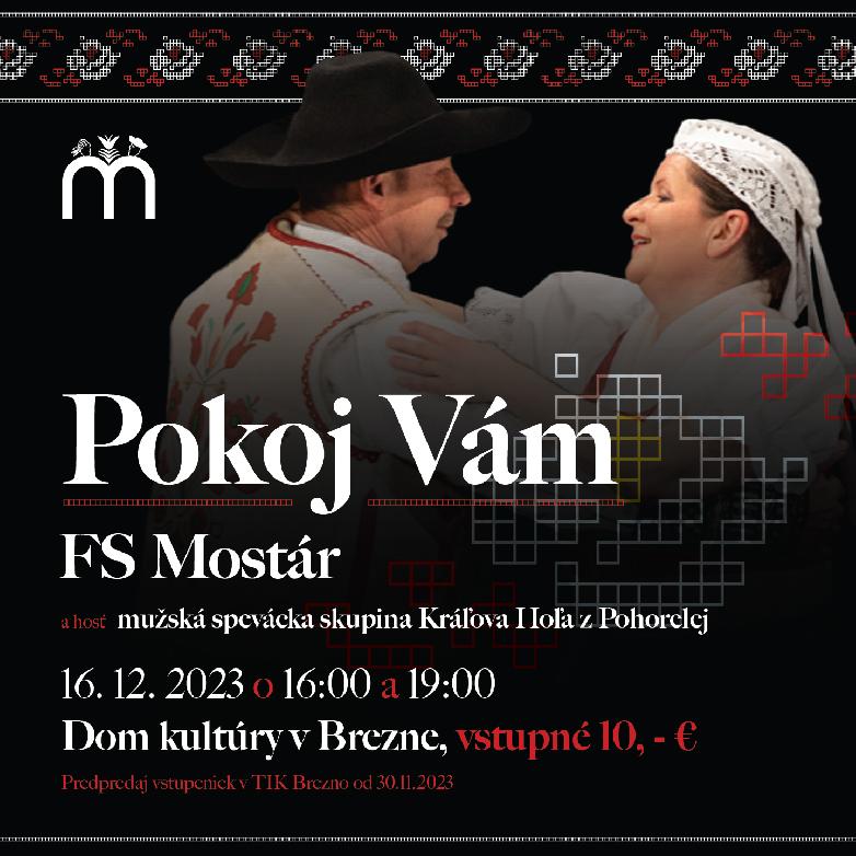 FS MOSTÁR - Pokoj Vám