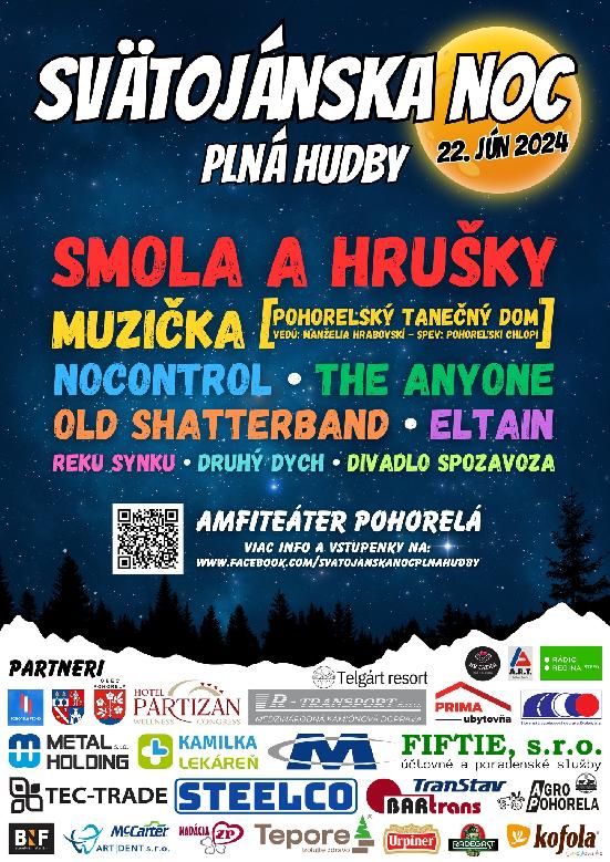 Svätojánska noc plná hudby