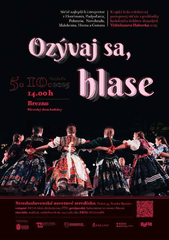 OZÝVAJ SA, HLASE 2025