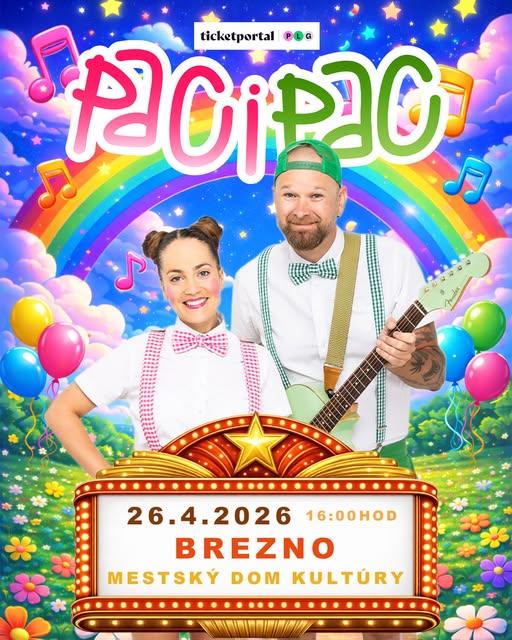 Paci pac: Pesníčková show pre deti