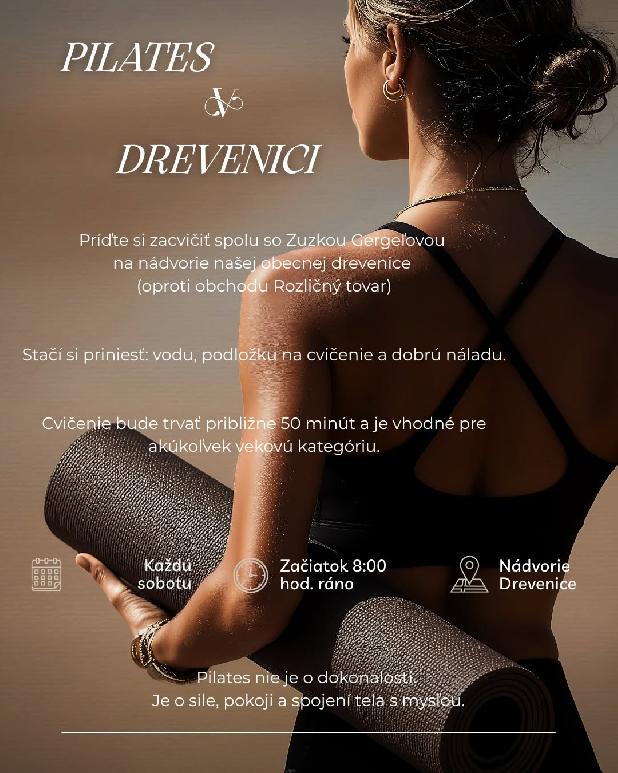 Pilates v Drevenici