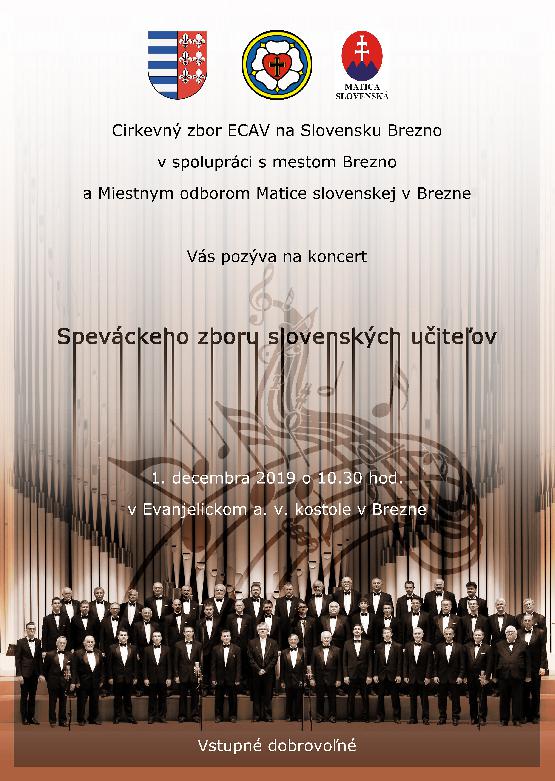 KONCERT SPEVÁCKEHO ZBORU SLOVENSKÝCH UČITEĽOV