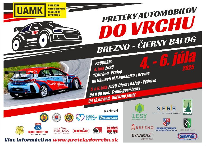 Preteky do vrchu 2025