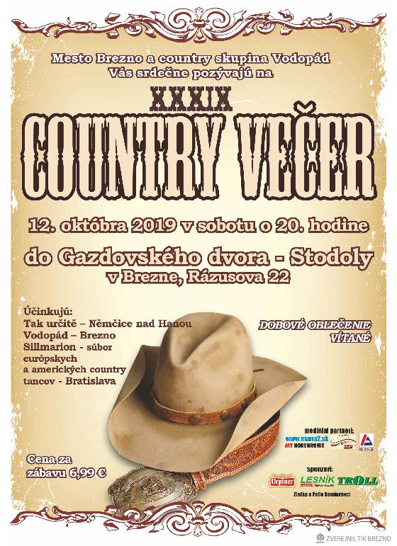 COUNTRY VEČER