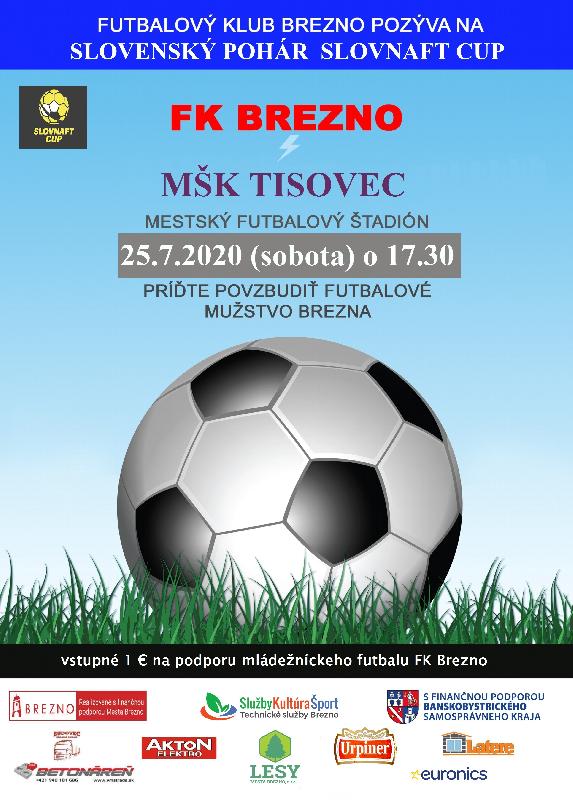 FK BREZNO - MŠK TISOVEC
