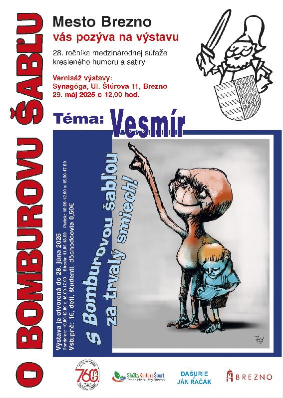 Vernisáž výstavy- Bomburova šabľa