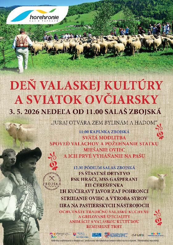 Deň valaskej kultúry a sviatok ovčiarsky 2026