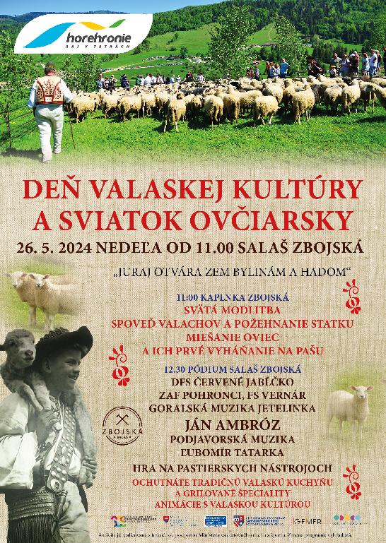 DEŇ VALASKEJ KULTÚRY A SVIATOK OVČIARSKY