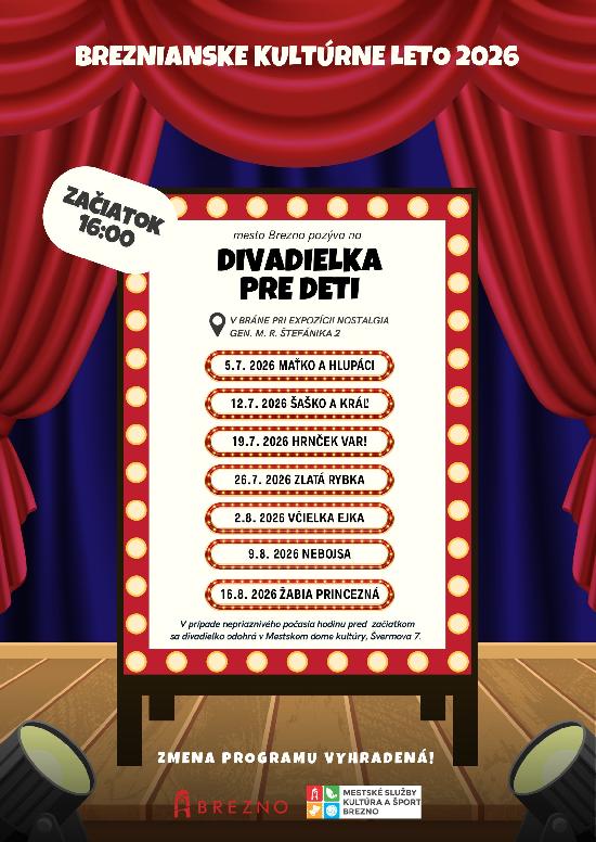 Divadielka pre deti v Brezne 