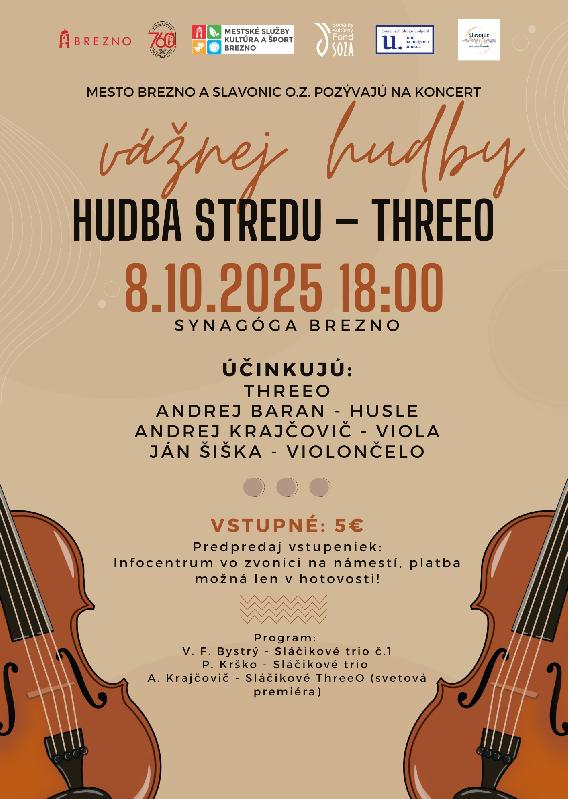 HUDBA STREDU - THREEO