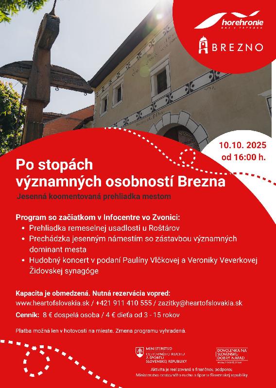 Po stopách významných osobností Brezna