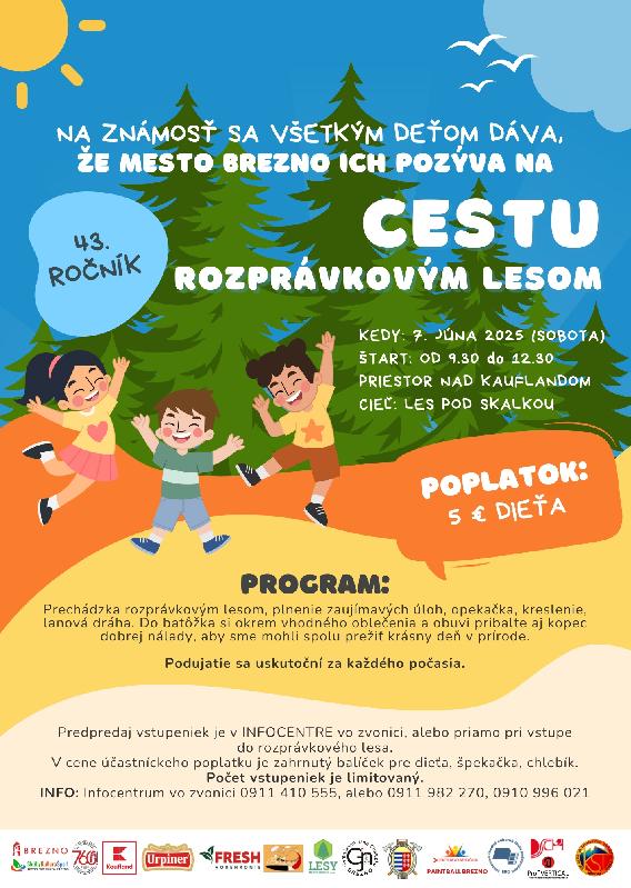43.ročník Cesty rozprávkovým lesom