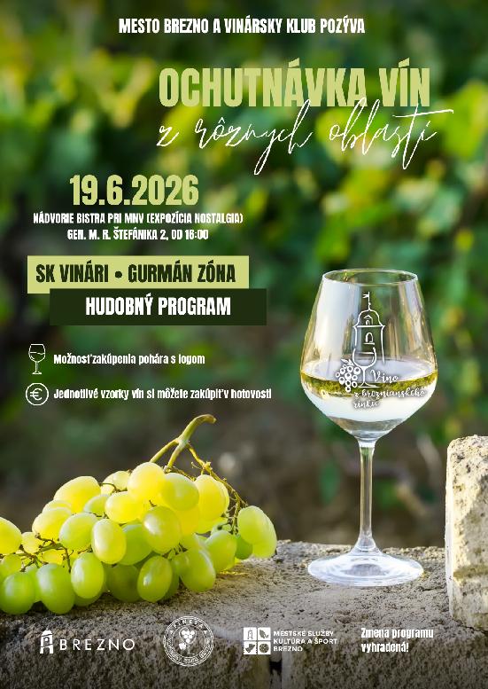 Ochutnávka vín z rôznych oblastí