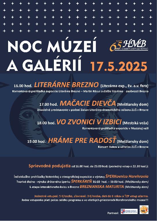 Noc múzeí a galérií 2025