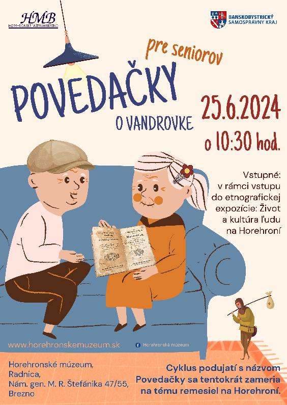 Povedačky pre seniorov o vandrovke