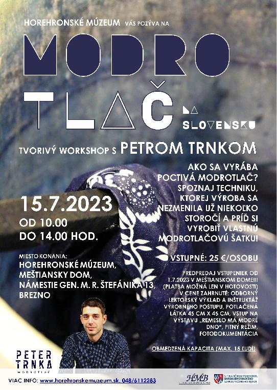 Modro tlač na Slovensku