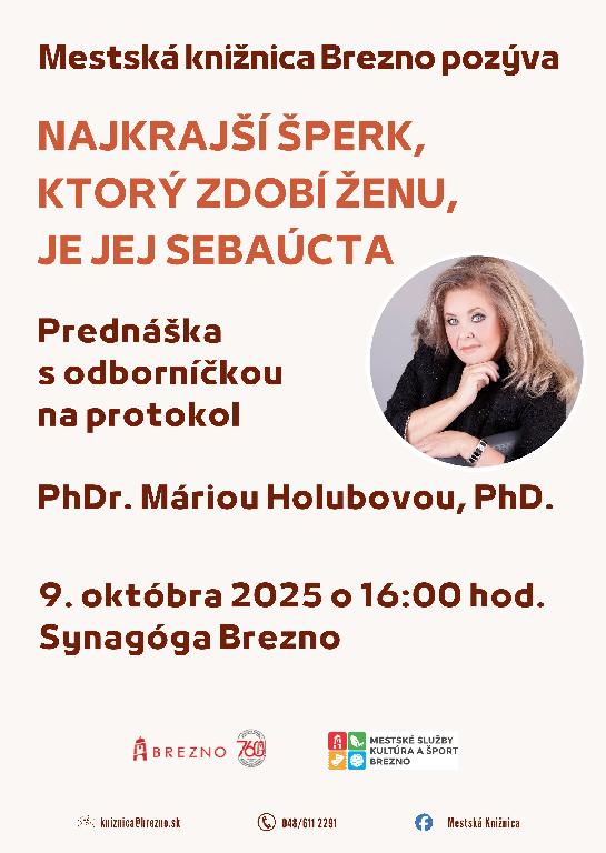 NAJKRAJŠÍ ŠPERK, KTORÝ ZDOBÍ ŽENU, JE JEJ SEBAÚCTA 