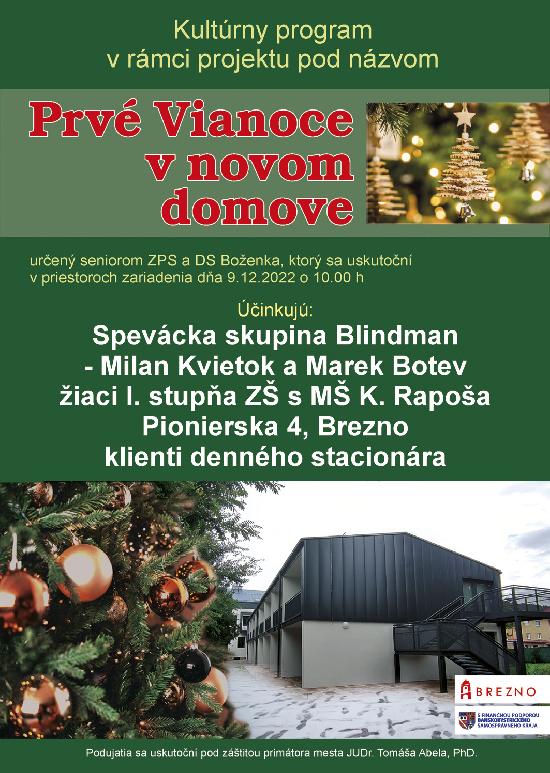 Prvé Vianoce v novom domove