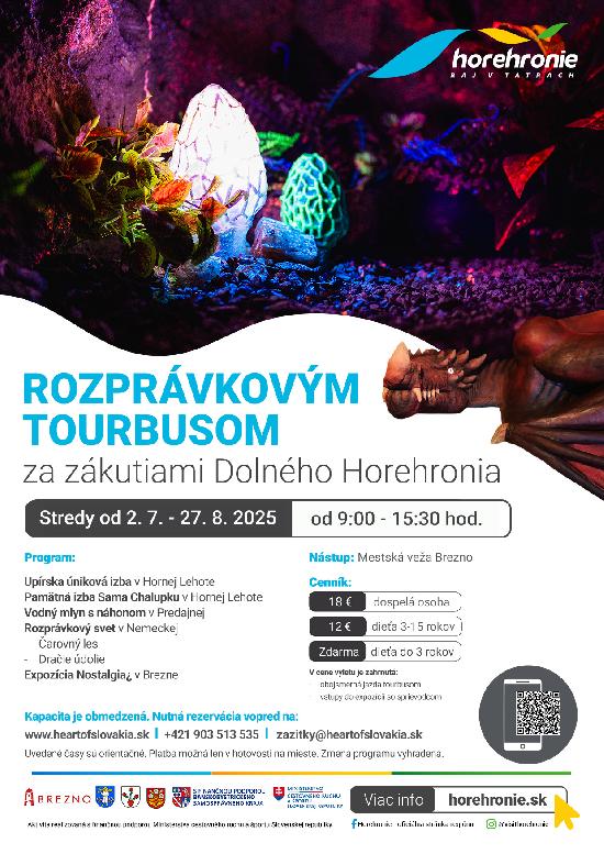 Rozprávkový tourbus 2025