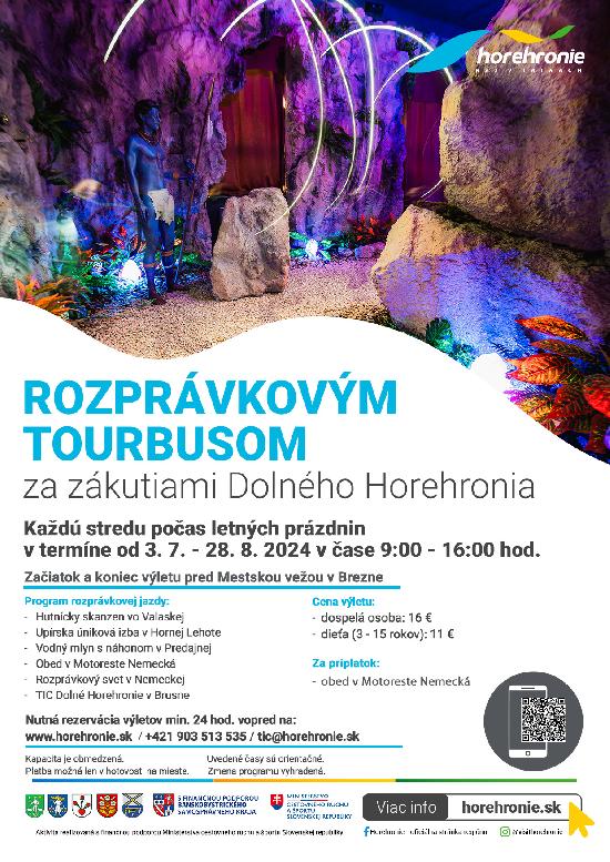 Rozprávkovým Tourbusom za zákutiami Dolného Horehronia