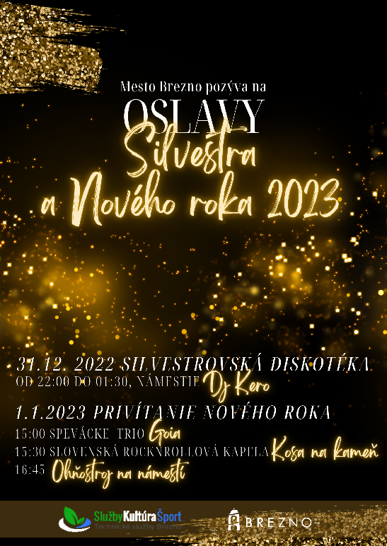 Oslavy Silvestra a Nového roka 2023