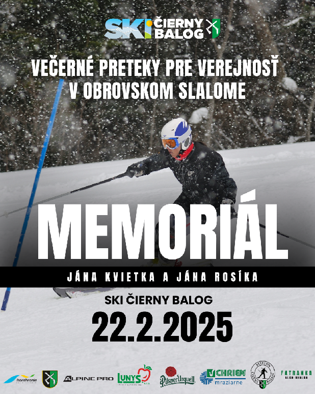 Večerné preteky pre verejnosť v obrovskom slalome