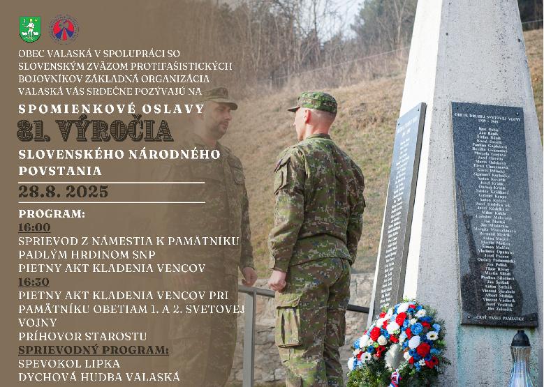 81. výročie SNP vo Valaskej