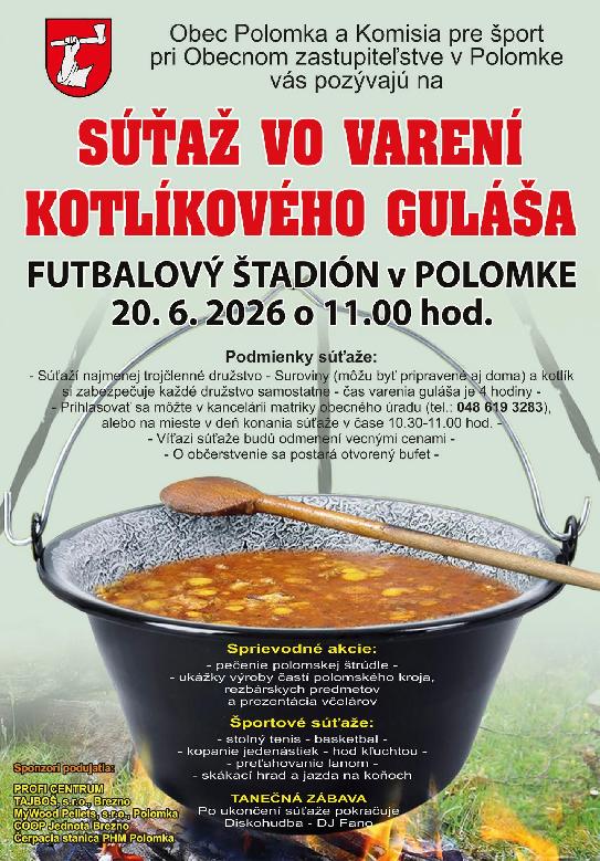 Súťaž vo varení kotlíkového guláša