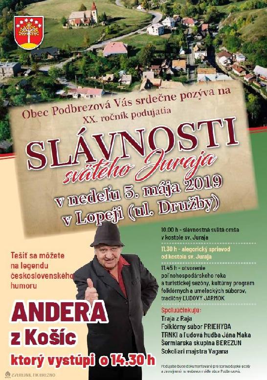 SLÁVNOSTI SV. JURAJA