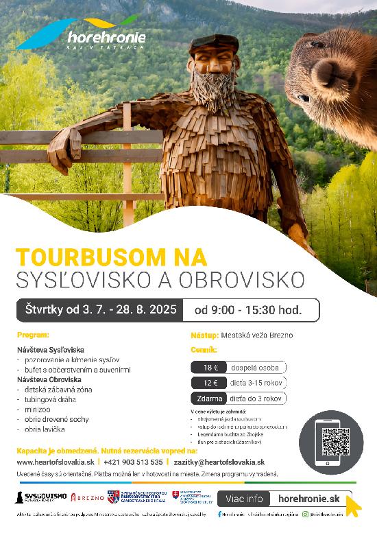  Tourbusom na Sysľovisko a Obrovisko 2025