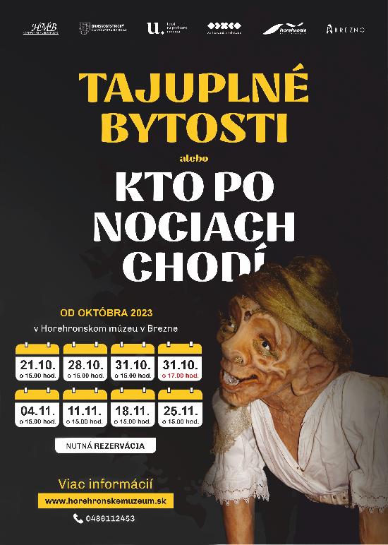 Tajuplné bytosti alebo Kto po nociach chodí jeseň 2023