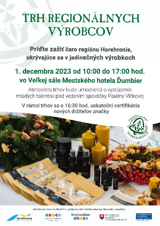 Trh regionálnych výrobcov 2023