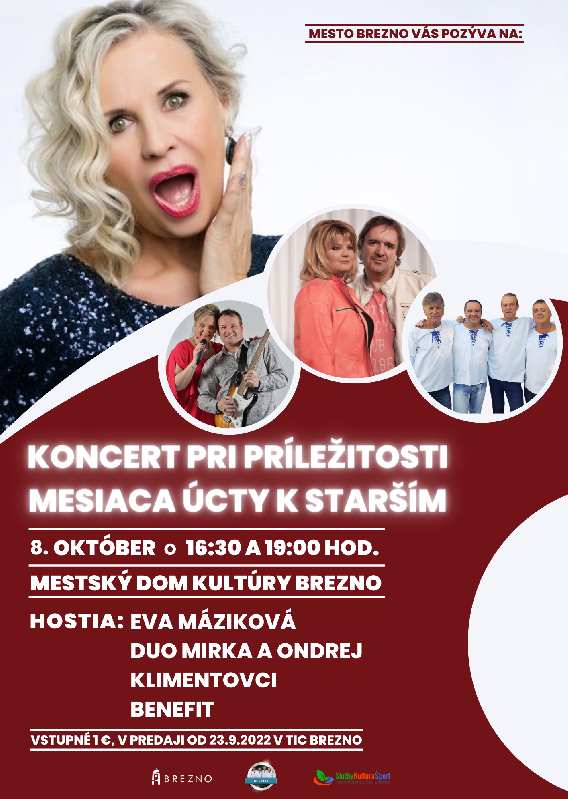 KONCERT PRI PRÍLEŽITOSTI MESIACA ÚCTY K STARŠÍM