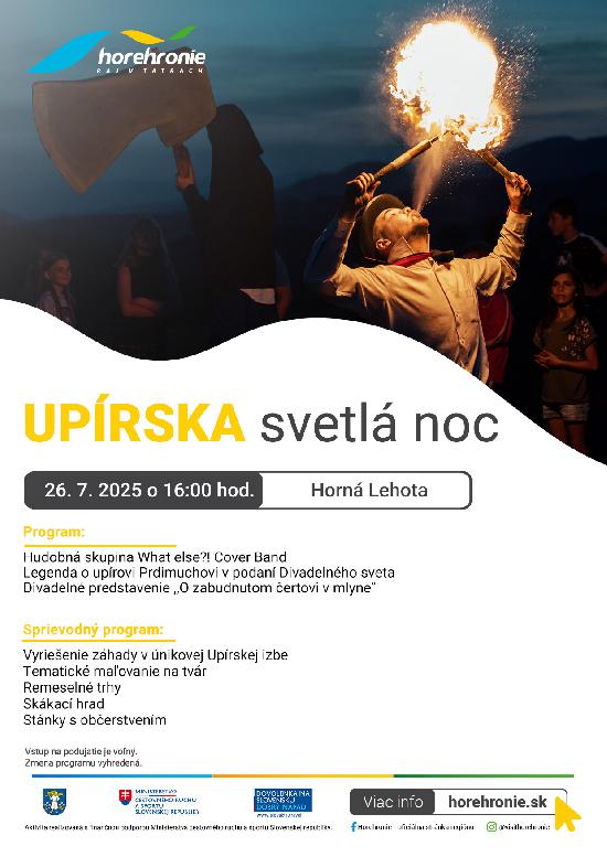 Upírska svetlá noc 2025
