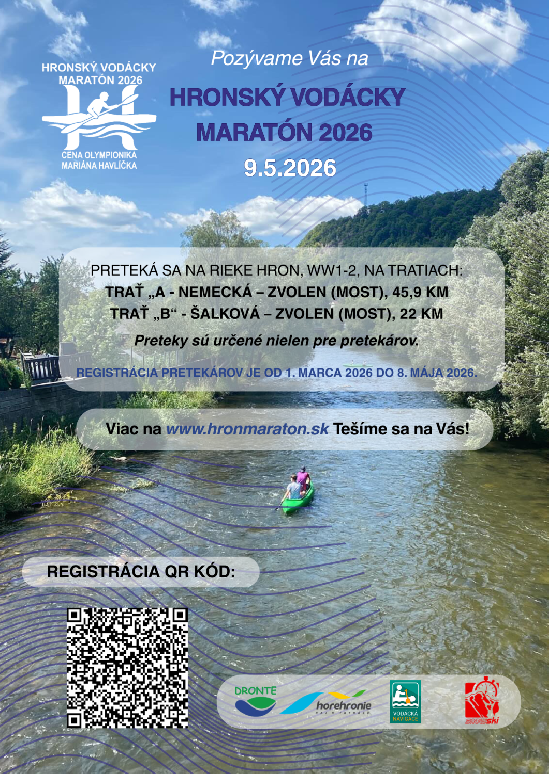Hronský vodácky maratón 2026