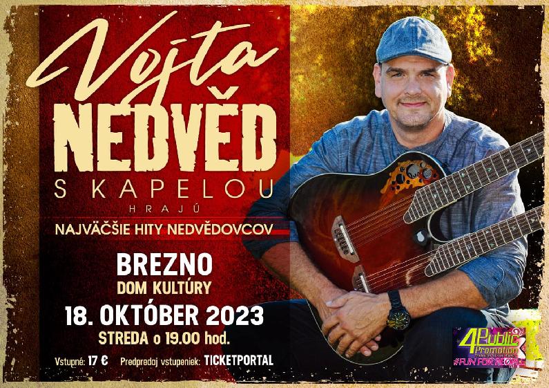 Vojta Nedvěd s kapelou.