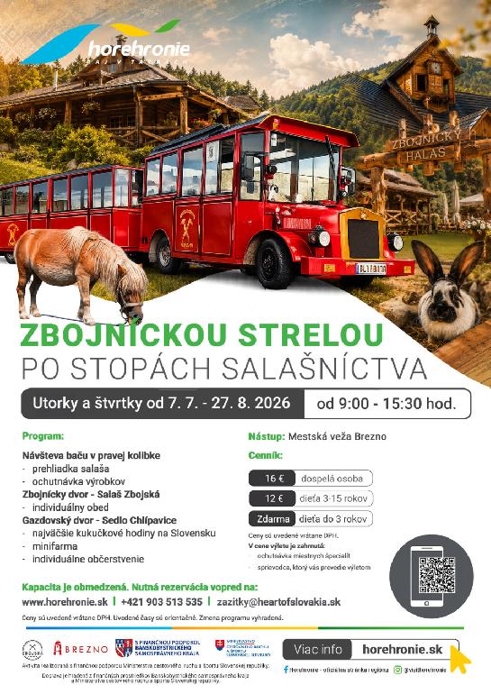 Zbojníckou strelou po stopách salašníctva 2026