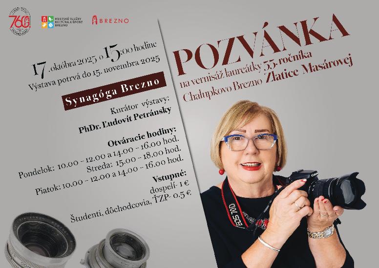 Vernisáž Zlatice Mašárovej – laureátky 55. ročníka Chalupkovo Brezno