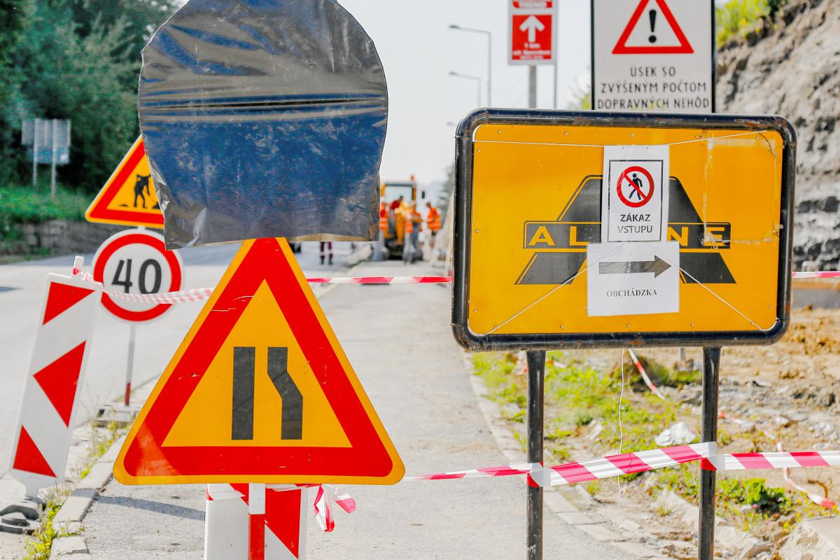 Vodiči, pozor! V súvislosti s prácami na obchvate mesta využívajte obchádzkovú trasu