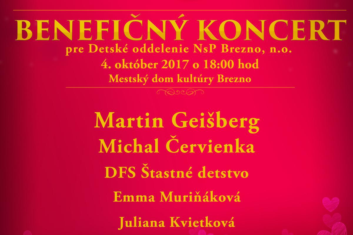 obr: Nenechajte si ujsť benefičný koncert pre detské oddelenie nemocnice