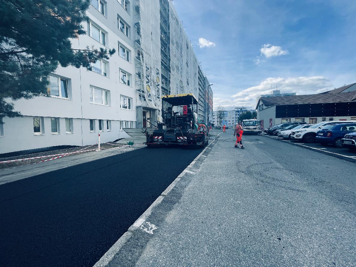 obr: V meste ukončili rozsiahlu etapu opráv ciest a chodníkov